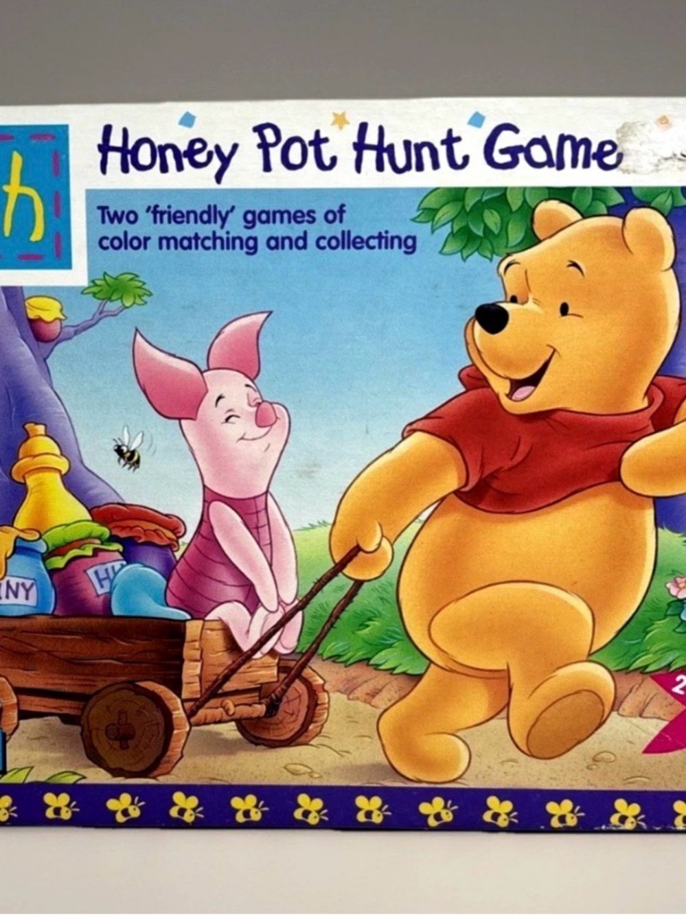 Winnie The Pooh HONEY POT HUNT GAME ~ 1996 Vintage ~ Gently Used COMPLETE GAME